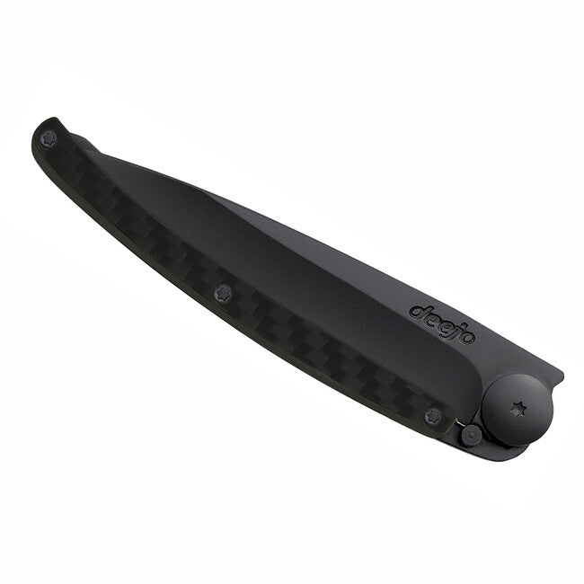 Deejo Composite Μαχαίρι Πτυσσόμενο, black carbon