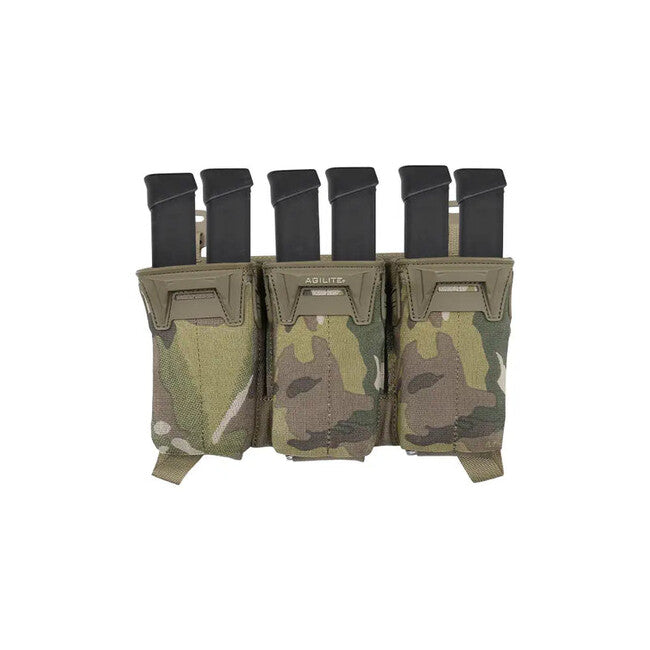 Agilite Pincer Triple θήκη για περιοδικό, multicam