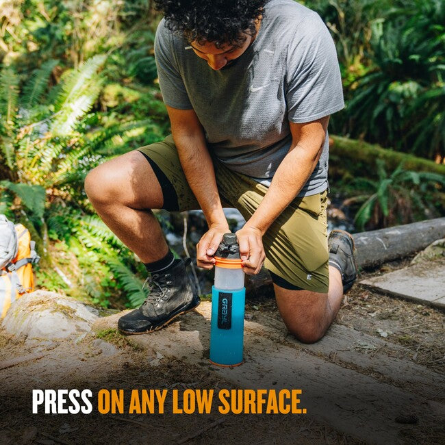 GRAYL GeoPress Purifier φιάλη φίλτρου, Bali Blue