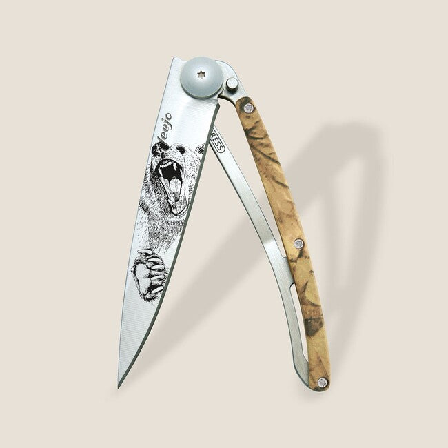 Deejo Tattoo Μαχαίρι Πτυσσόμενο Camo Grizzly