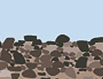 BasicNature Καρφί Σκηνής T-Stake, Κόκκινο, 25 cm, 4 τεμάχια
