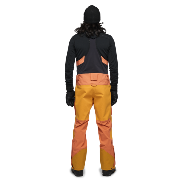 Black Diamond Recon Stretch Pro Bibs Παντελόνι Ανδρικό με Τράκες, BD Orange-Flame Orange