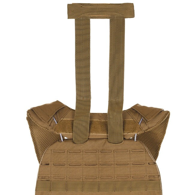 MFH Laser MOLLE αμάνικο γιλέκο τακτικής, coyote tan