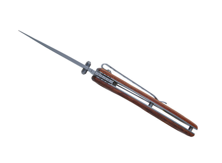 Baladeo ECO160 Maringa Μαχαίρι Τσέπης, Λάμα 8,5 cm, Χάλυβας 420, Λαβή Ξύλο