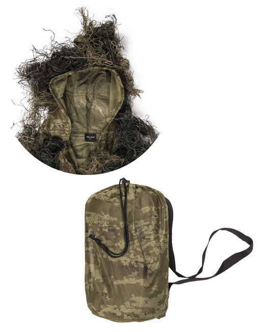 Mil-Tec Ghillie Κοστούμι με Αντιπυρική Επεξεργασία, Woodland