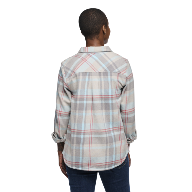 Black Diamond Project Flannel Φλανέλα Πουκάμισο Γυναικείο, pewter-belay blue plaid