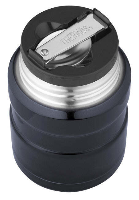 Thermos King Δοχείο Φαγητού με Κουτάλι, Σκούρο Μπλε, 0,47 L