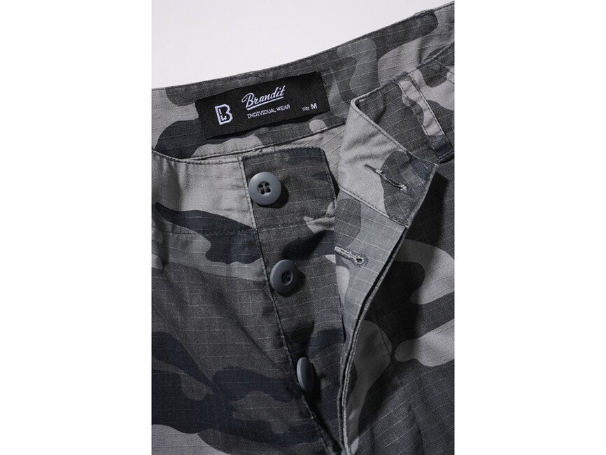 Brandit Σορτς BDU Ripstop, grey camo