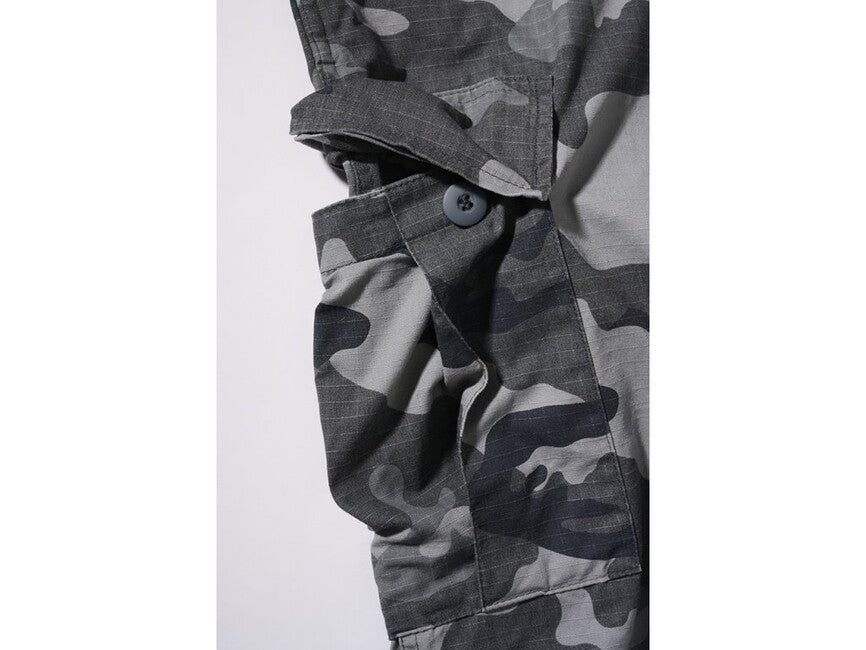 Brandit Σορτς BDU Ripstop, grey camo