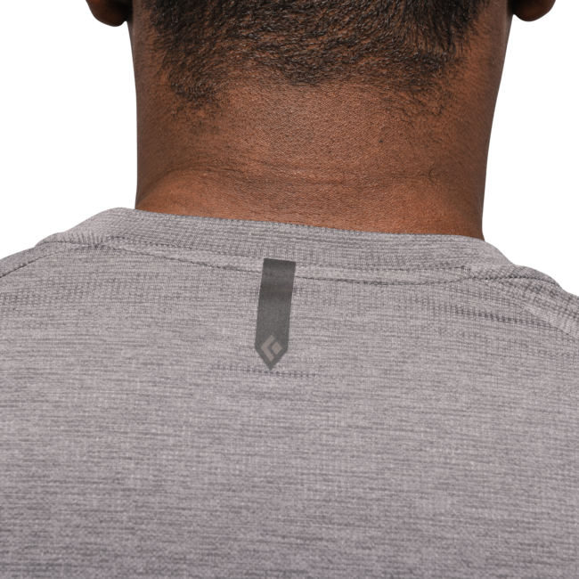 Black Diamond Lightwire Tech Μπλουζάκι ανδρικό με μακρύ μανίκι, ατσάλι γκρι
