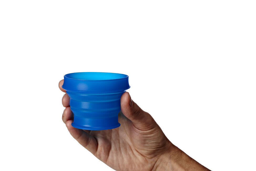 Humangear Go Cup Πτυσσόμενη Κούπα Ταξιδιού υγιεινή και συμπαγής, μπλε, 237 ml