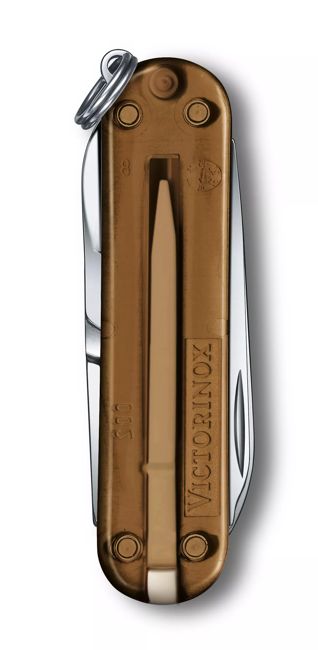 Victorinox Classic SD Μαχαίρι Τσέπης Transparent, καφέ