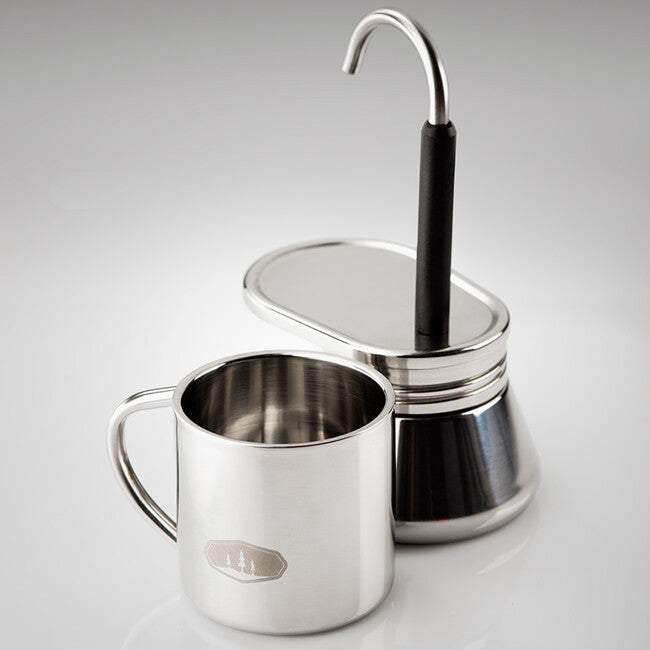 GSI Outdoors Mini Presso Φλιτζάνι Espresso Stainless, 74 ml