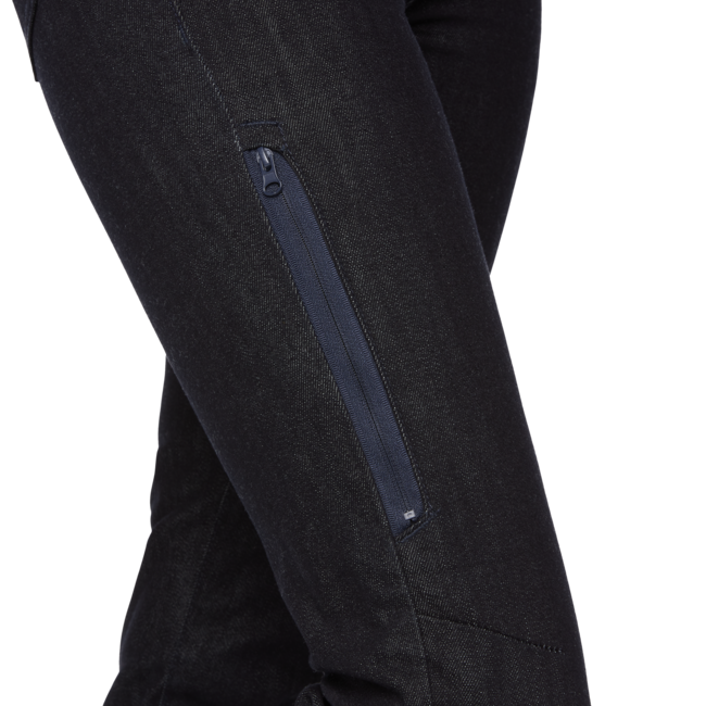 Black Diamond Mission Wool Denim παντελόνι τζιν γυναικείο, dark indigo rinse