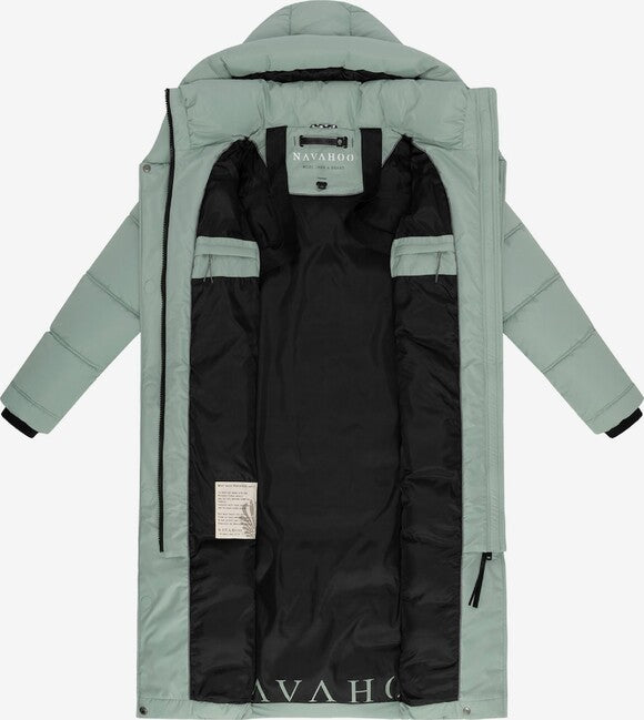 Navahoo Women's Winter Jacket ENGELSFEDER XIV, Smokey Mint