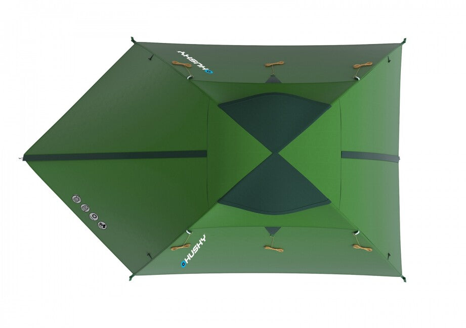 Husky Beast 3 σκηνή ακραίων συνθηκών για 3 άτομα, dark green