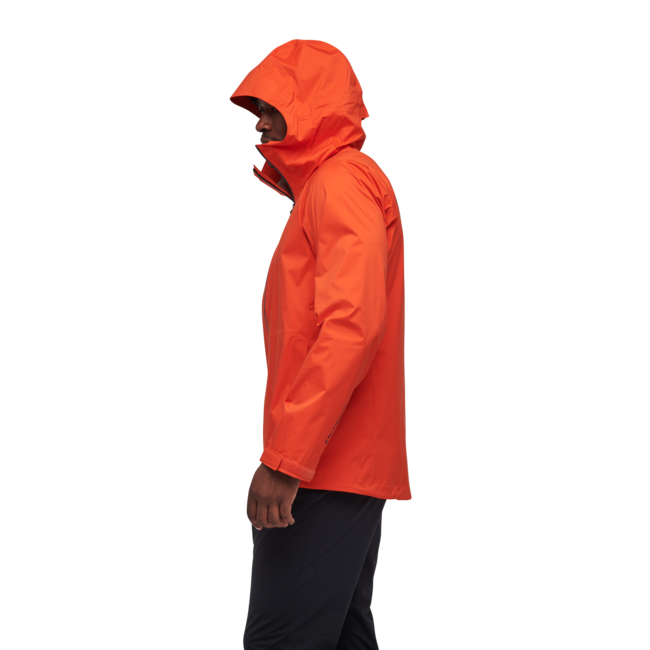 Black Diamond Stormline Stretch Rain Shell αδιάβροχο μπουφάν ανδρικό, octane