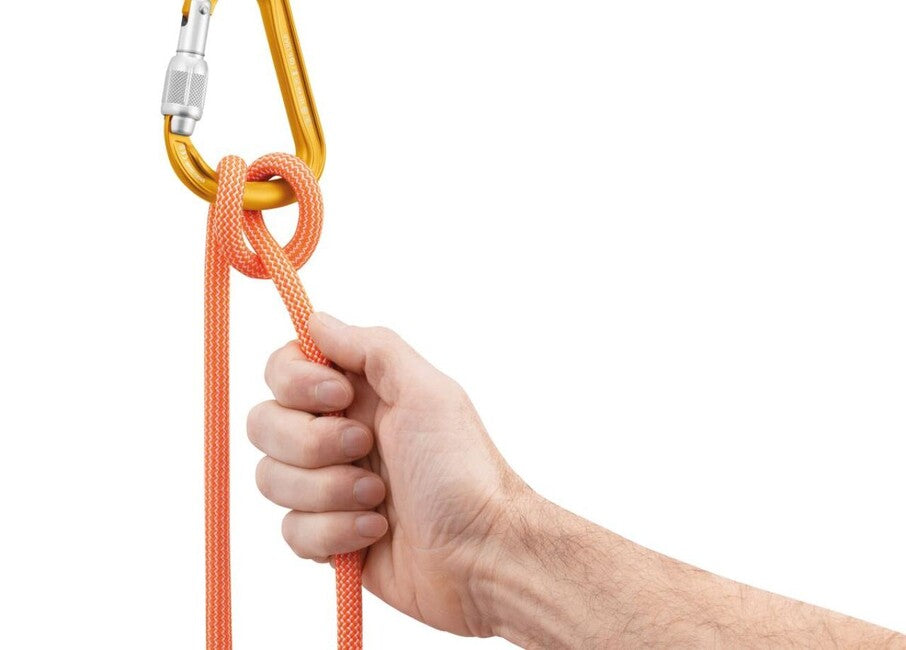 Petzl Attache HMS Καραμπίνα με Κυκλικό Προφίλ και Ασφάλεια Κλειδώματος, Κίτρινο