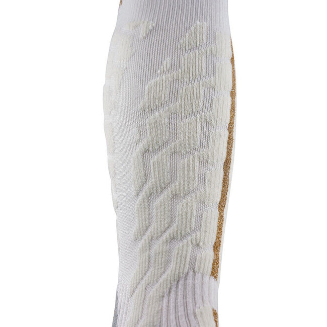 Therm-ic Extra Warm Skiing Socks, Grey White