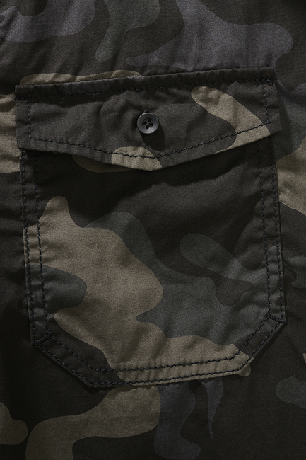 Brandit Roadstar Κοντομάνικο Πουκάμισο, darkcamo