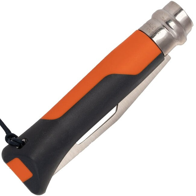 Opinel VRI N°08 Αναδιπλούμενο Μαχαίρι Inox Outdoor, πορτοκαλί