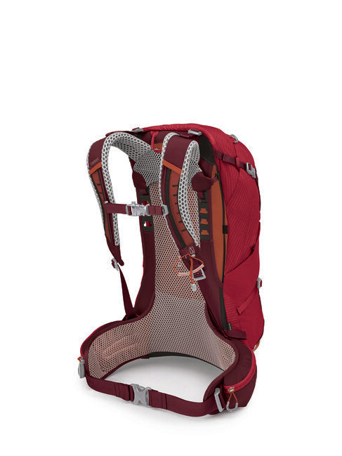 OSPREY STRATOS 24 σακίδιο πλάτης τουρισμού, poinsettia red