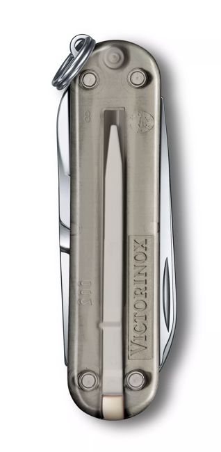 Victorinox Classic SD Μαχαίρι Τσέπης, Διάφανο, Γκρι