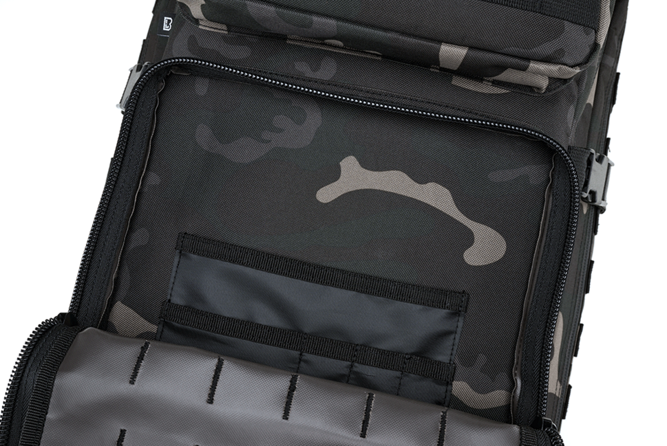 Brandit Cooper XL Σακίδιο Πλάτης 65L US, Dark Camo