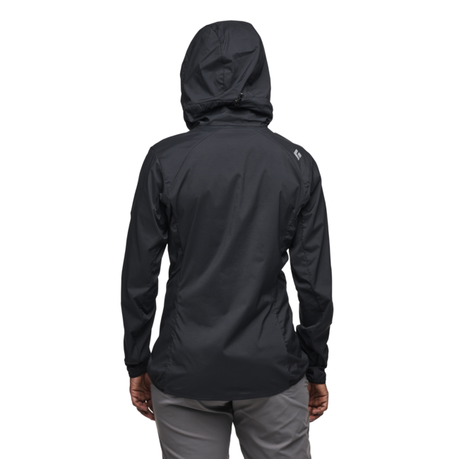 Black Diamond Alpine Start Hoody Ultralight Softshell Μπουφάν γυναικείο, μαύρο