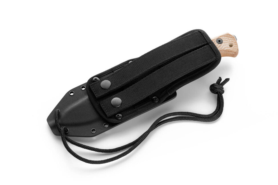 Lionsteel T6B CVN μακρύ μαχαίρι με λαβή από micarta
