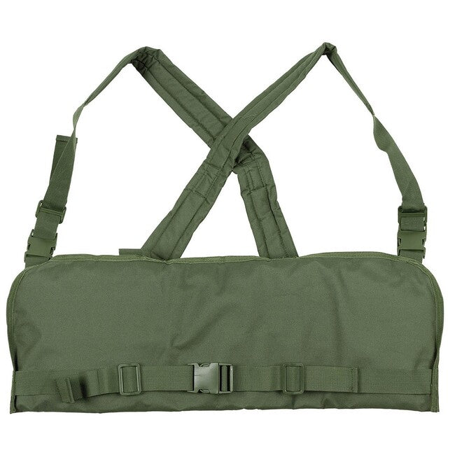 MFH Chest Rig Αμάνικο Γιλέκο Τακτικό, 9 Τσέπες, OD Πράσινο