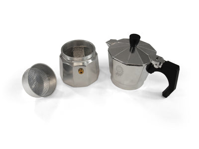 Origin Outdoors Espresso Μοkaλιέρα 6 Φλιτζανιών, Ανοξείδωτη