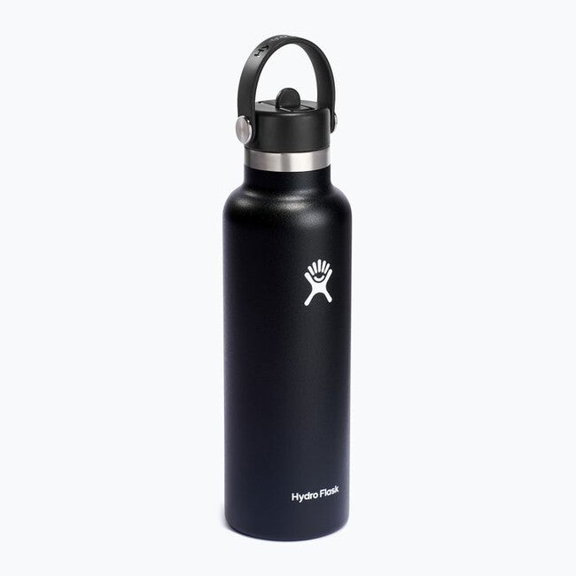 Hydro Flask Standard Flex Straw Cap θερμικό μπουκάλι με καπάκι και σλαμάκι, Λευκό, 621 ml