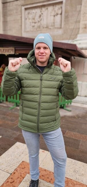 HUSKY Donnie Χάρτινο Μπουφάν Ανδρικό, Χακί