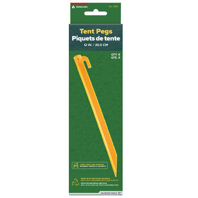 Coghlans Καρφιά Σκηνής ABS 30 cm, 6 τεμάχια σε Blister