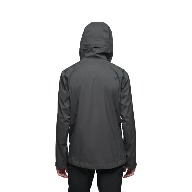 Black Diamond Highline Stretch Shell αδιάβροχο μπουφάν ανδρικό, anthracite