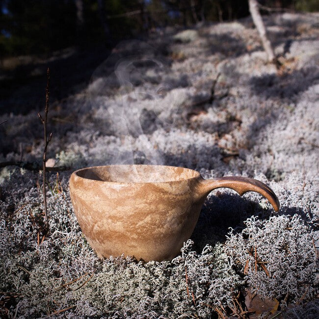 Kupilka 37 Large Cup Μεγάλη Κούπα με Συσκευασία, καφέ