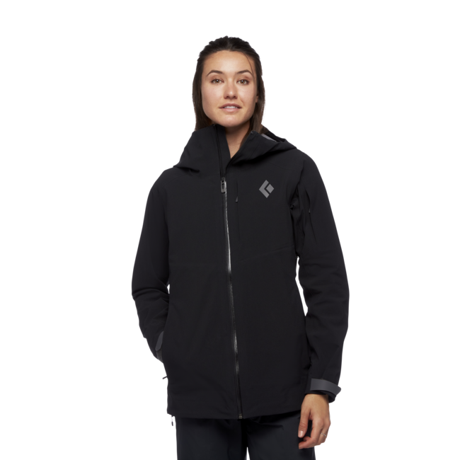 Black Diamond Recon Stretch Ski Shell μπουφάν σκι γυναικείο, μαύρο