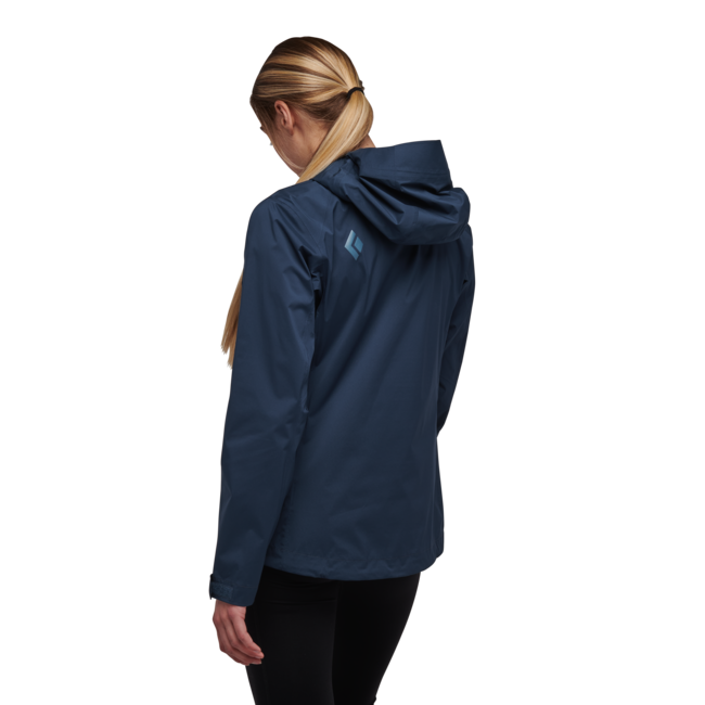 Black Diamond Stormline Stretch Anorak αδιάβροχο μπουφάν γυναικείο, indigo