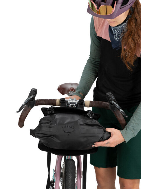 OSPREY ESCAPIST HANDLEBAR BAG Θήκη Τιμονιού Ποδηλάτου LARGE, μαύρο