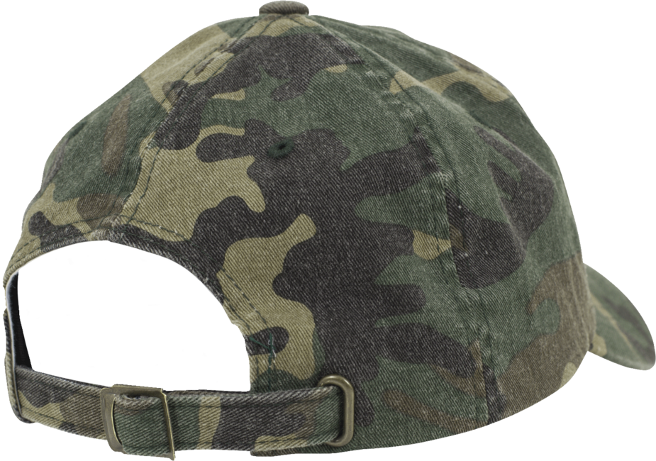 Brandit Low Profile Camo Καπέλο με Κασκέτο Ξέπλυτο Εφέ, Woodland
