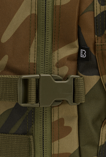 Brandit US Cooper Patch Σακίδιο Πλάτης Medium Ripstop 25L, Woodland