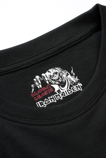 Brandit Iron Maiden μπλουζάκι Number of the Beast I, μαύρο