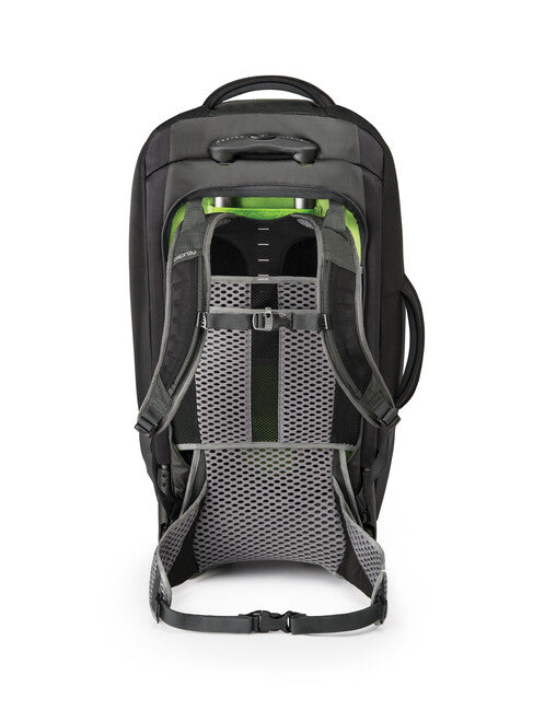 OSPREY SOJOURN 80 Τσάντα Ταξιδιού με Ρόδες, μαύρο