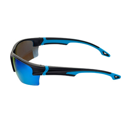 Mawaii Sportstyle Blade FTR Sunglasses, Black/Blue