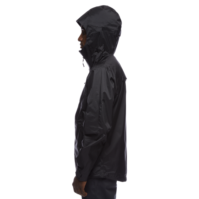 Black Diamond Treeline Rain Shell αδιάβροχο μπουφάν ανδρικό, μαύρο