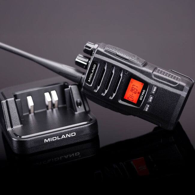 Midland G13 PRO Πομπός Επαγγελματικός, Μαύρο