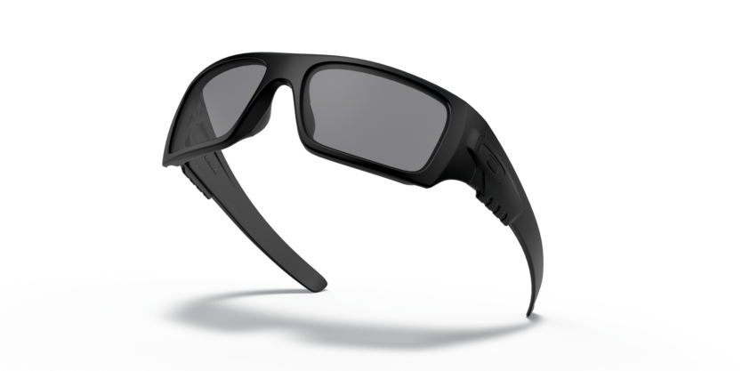 Oakley Det Cord Γυαλιά Βαλλιστικής Προστασίας με Σκούρο Γκρι Φακό, Ματ Μαύρο