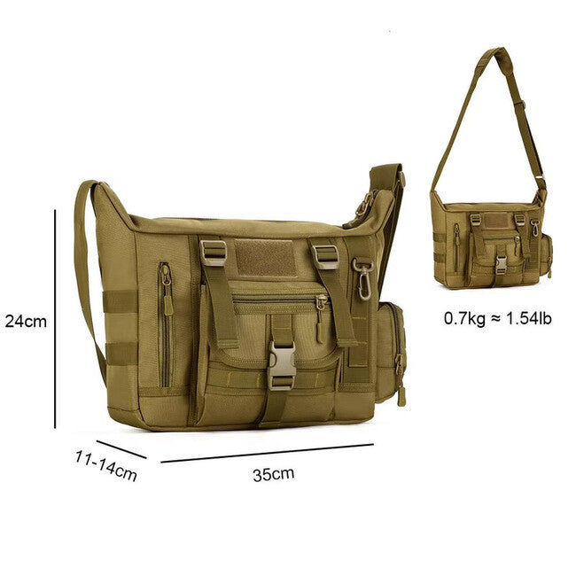 DRAGOWA Tactical Shrapnel τακτική τσάντα ώμου, CP