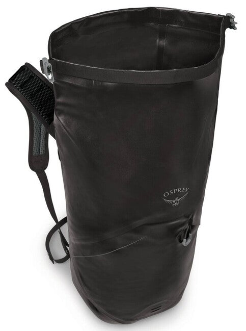 OSPREY TRANSPORTER ROLL TOP WATERPROOF σακίδιο πλάτης αστικό 25, μαύρο